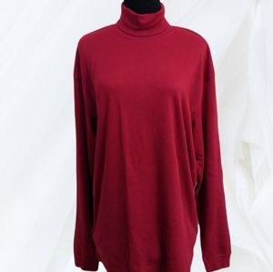NWT Macy's Men's Red Turtle Neck Top